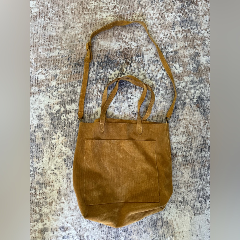 Tan Canvas Backpack with Adjustable Straps